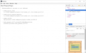 electron-vue Html Webpack Plugin错误解决方法